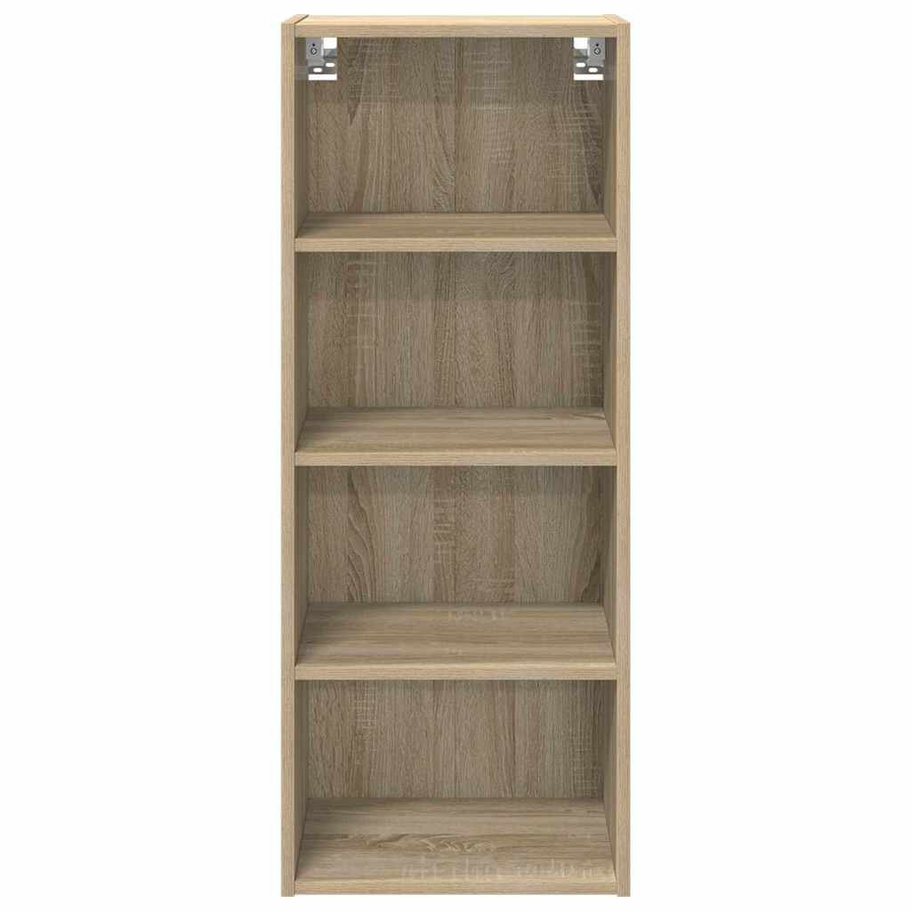 Vidaxl Hanging Cabinet With Storage Riga Old Wood 30 X 29.5 X 100 Cm