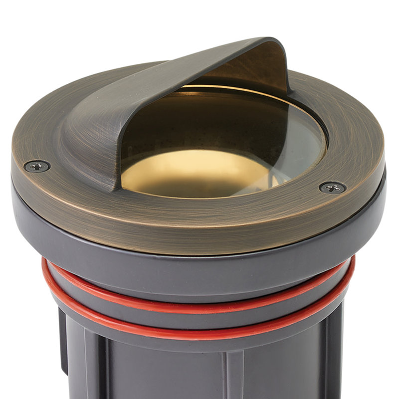 Hinkley Variable Output LED Well Light, Gray
