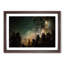 Milky Way Above the Treetops in Abstract - Picture Frame Graphic Art Print-55739916-55739917