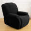 Housse pour fauteuil inclinable à coussins carrés/rectangulaires-189624716