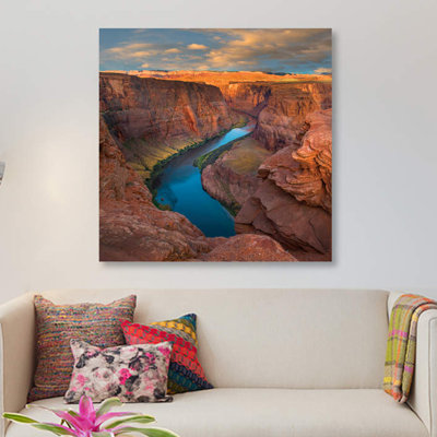 " River In Canyon, Horseshoe Bend, Colorado River, Glen Canyon, Arizona " by Tim Fitzharris