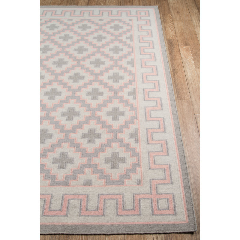 Thompson Hand Woven Wool Oriental Area Rug, Rectangle 3'6" x 5'6"