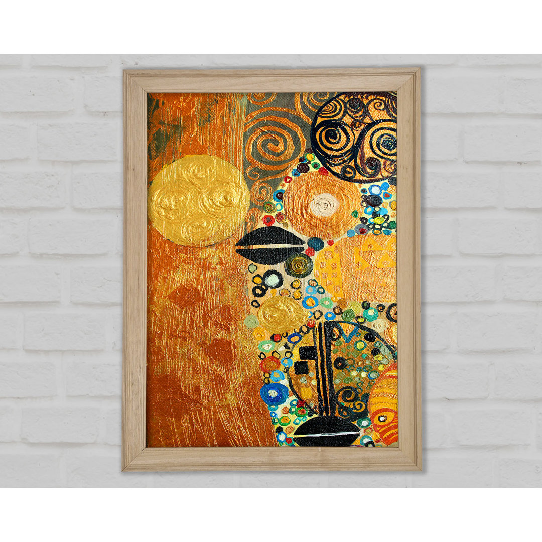 Goldener Klimt - Druck