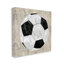 «ba-907», impression encadrée sur toile de soccer rustique par Kim Allen-97263304