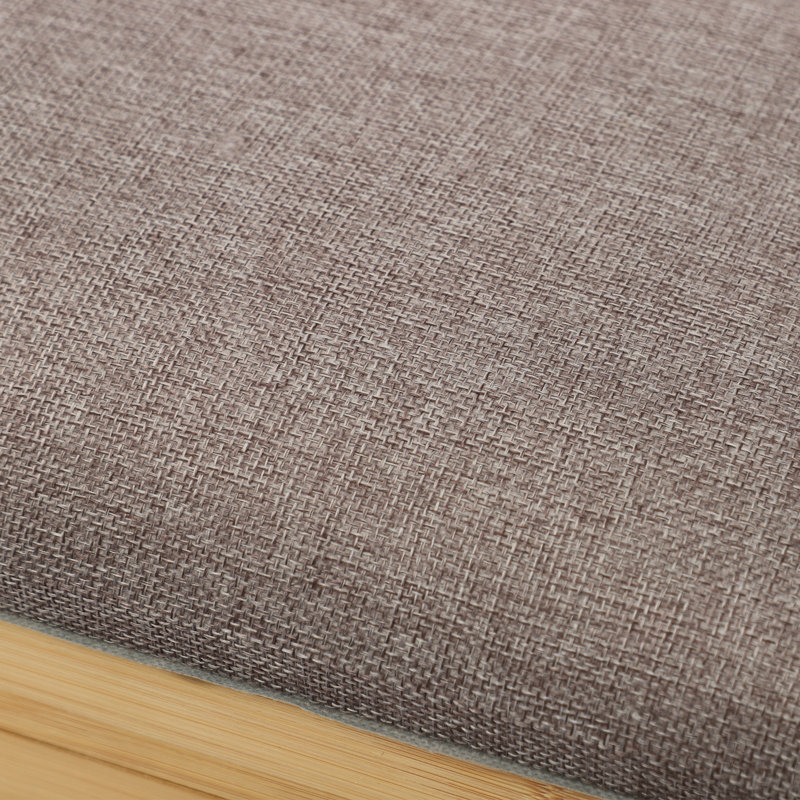 Banc de rangement pour chaussures 4 paires, Bois naturel