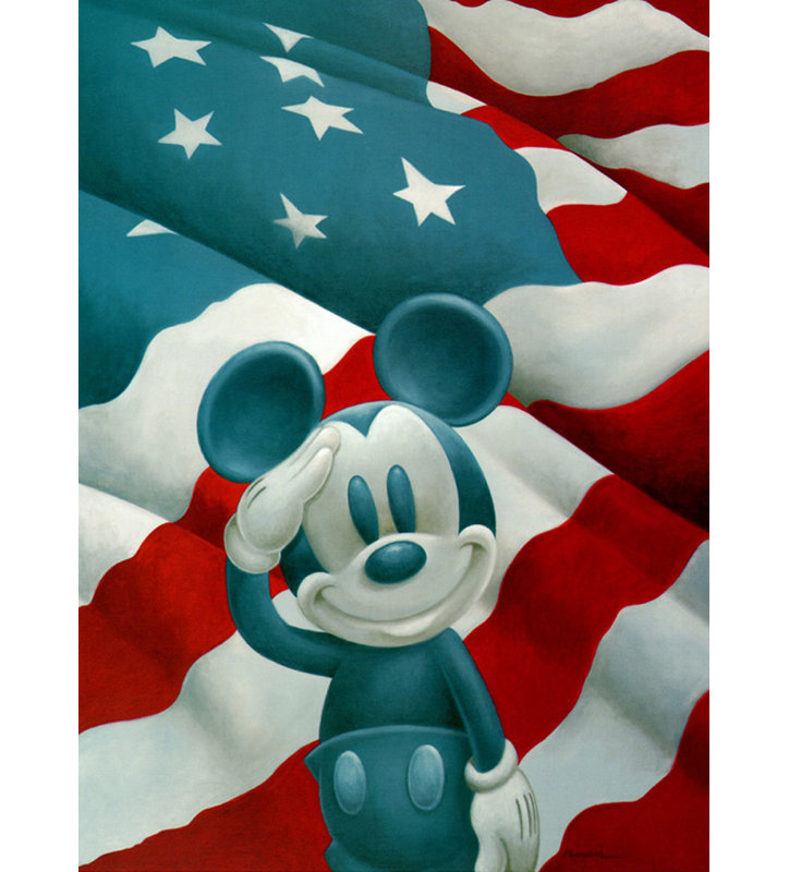 Mickey Salutes America