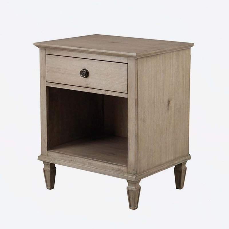 24'' W Solid Wood Nightstand