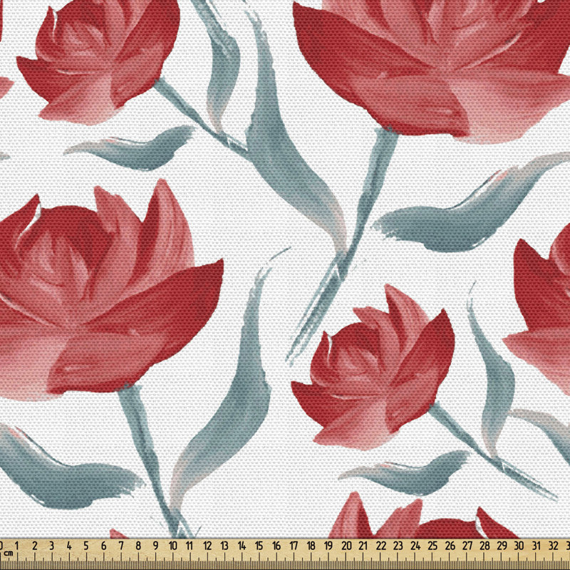 Tissu aquarelle Ambesonne, l 58 po x L 180 po