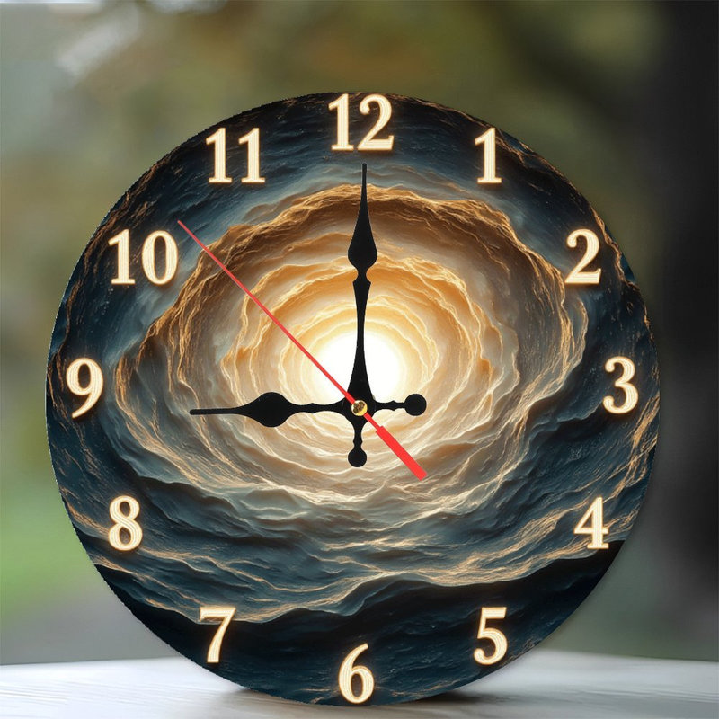 Clock Wall Art for Home Modern Decor with Unique Design