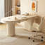 Bureau d'écriture avec tiroirs Beige-1964610944