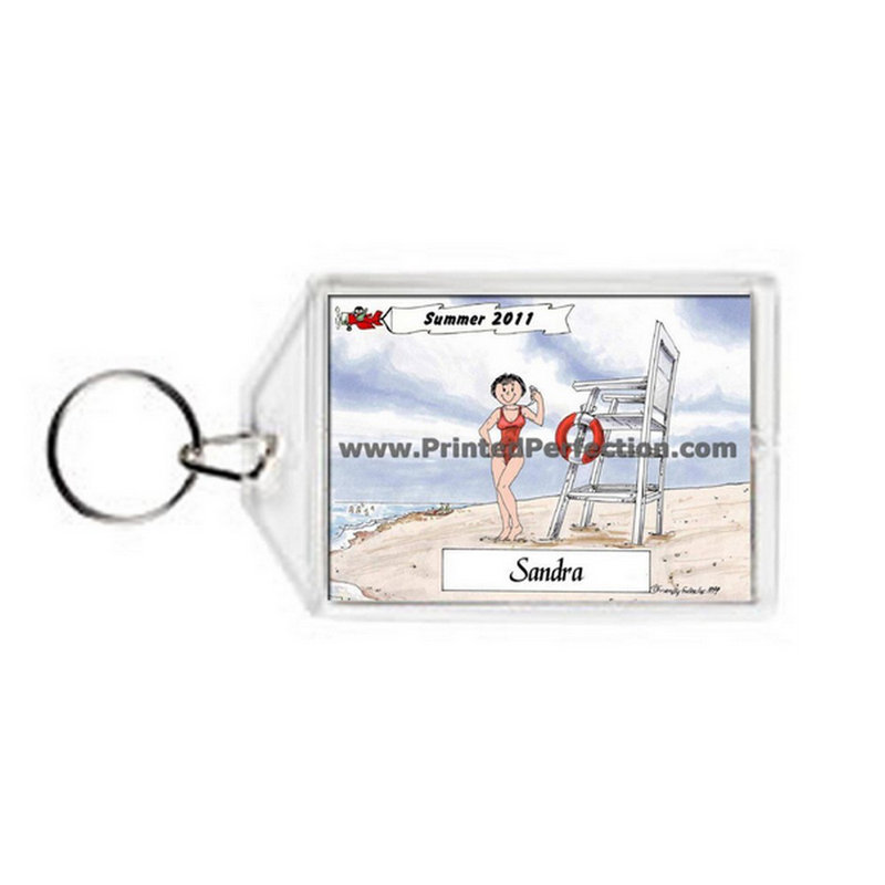 Porte-clés personnalisé en acrylique