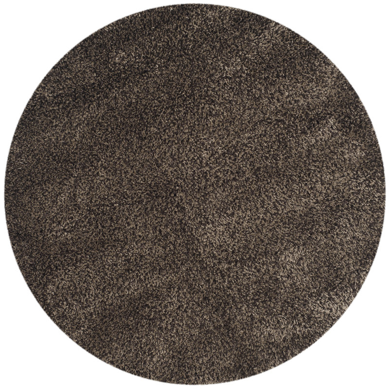 Assar Area Rug, Round 4', Mushroom 