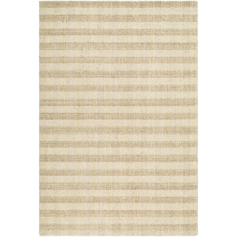 Toronto Handmade Wool Striped Area Rug, Rectangle 10' x 14'