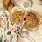 Retro Beach Graphics Oven Mitt Cotton Twill