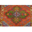 Orange Traditional Indian Runner Rug 3x10