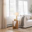 Lampe de table en pierre