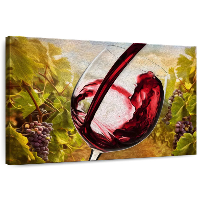 Yarlin Tuscan Vineyard, 16" H x 24" W