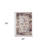 2' X 3' Orange Floral Power Loom Area Rug