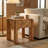 Jakus Nightstand Maple Burl Bedside Table Modern Wood Bedroom Furniture Sleek Contemporary And Elegant Design