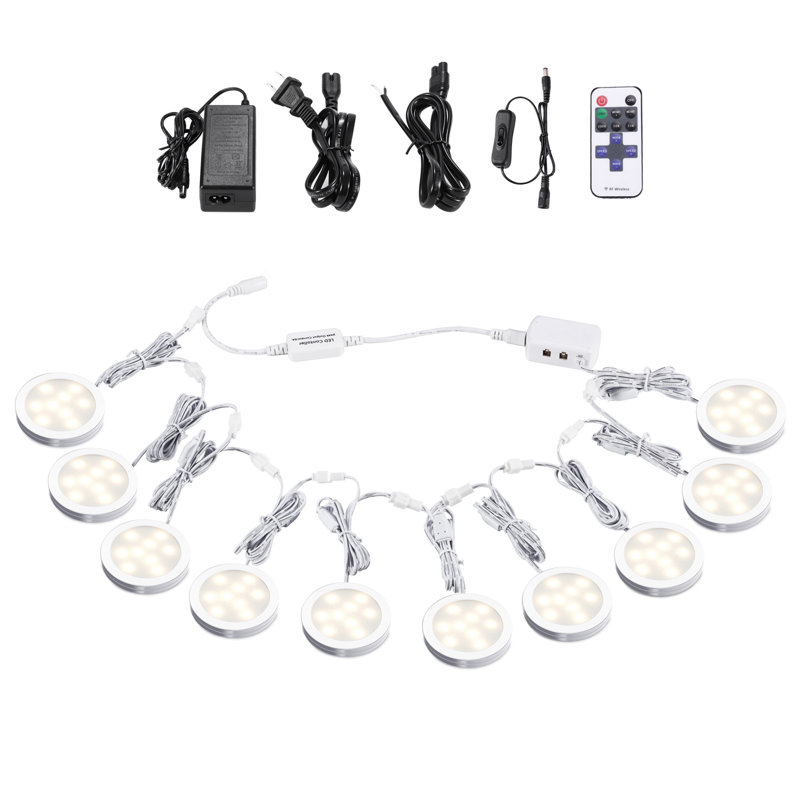 Luminaire à DEL pour dessous d’armoire 10 lumières DEL