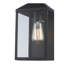 Lampe murale tempête en fer