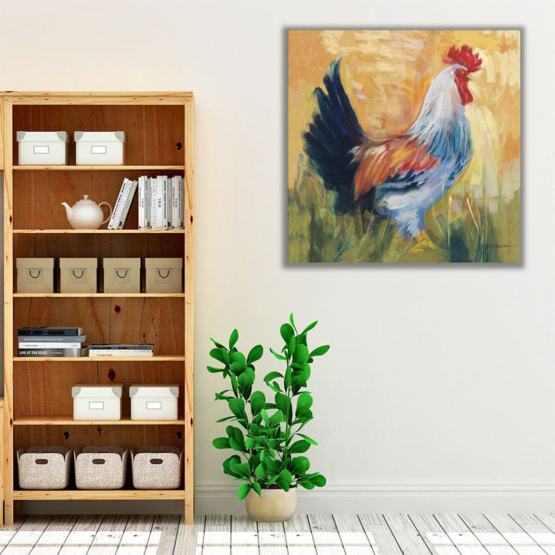 Horace - Canvas Print Wall Art, 12" H x 12" W