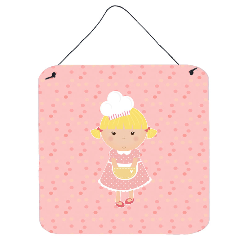Décoration murale blonde baker