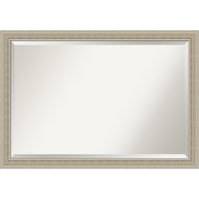 Mezzo Solid Wood Wall Mirror, Rectangle, 27.5" x 39.5"