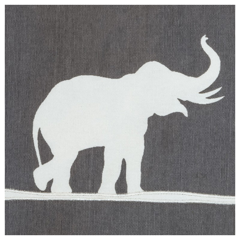 Chariety  Cotton Blend Throw Pillow, Charcoal