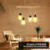 Plug in Pendant Light Cord, Farmhouse Hanging Lights with Plug in Cord, 15FT Hemp Rope