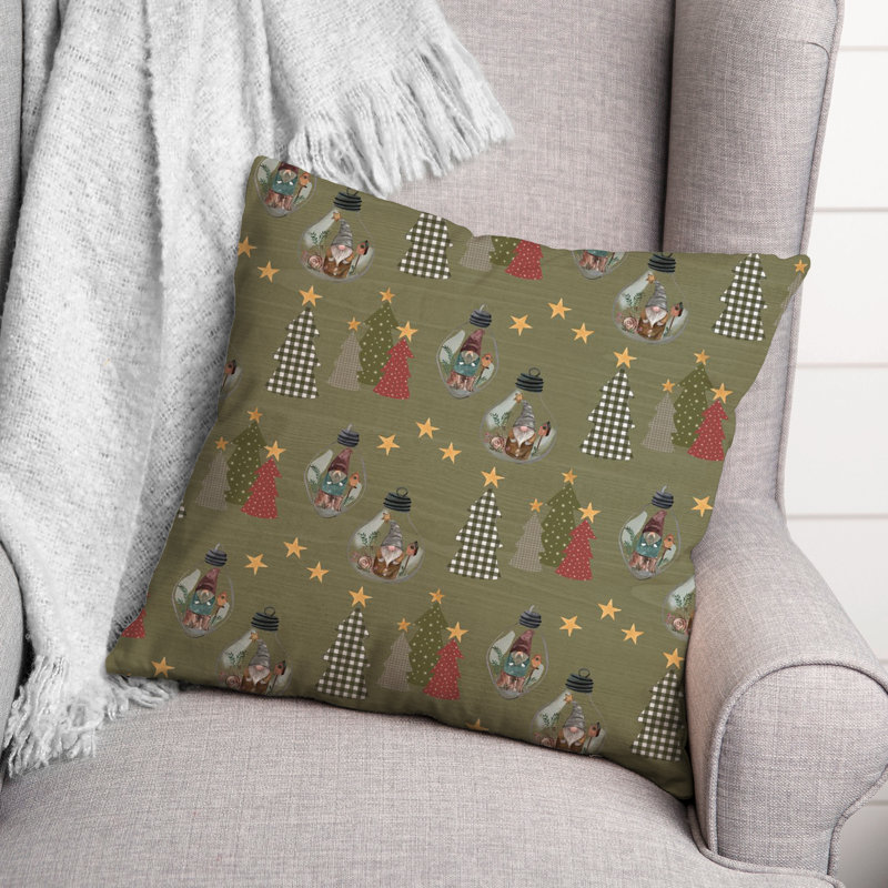 Throw Pillow, Green