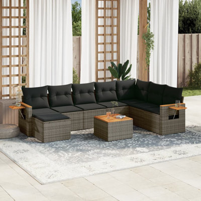 Ensemble de canapé de jardin Vidaxl