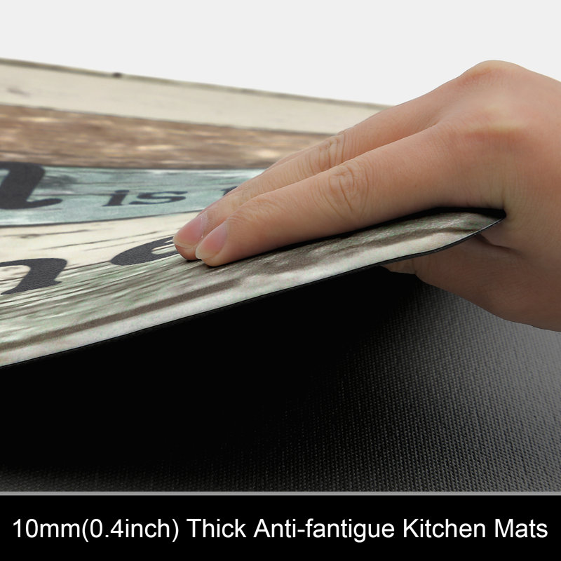 Annagail Anti-Fatigue Non-Slip Kitchen Mat (Set of 2)