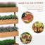Jardinière verticale polyvalente pour plantes et herbes d'extérieur