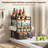 3-Tier Tea Bag Organizer with Drawer for Countertop
