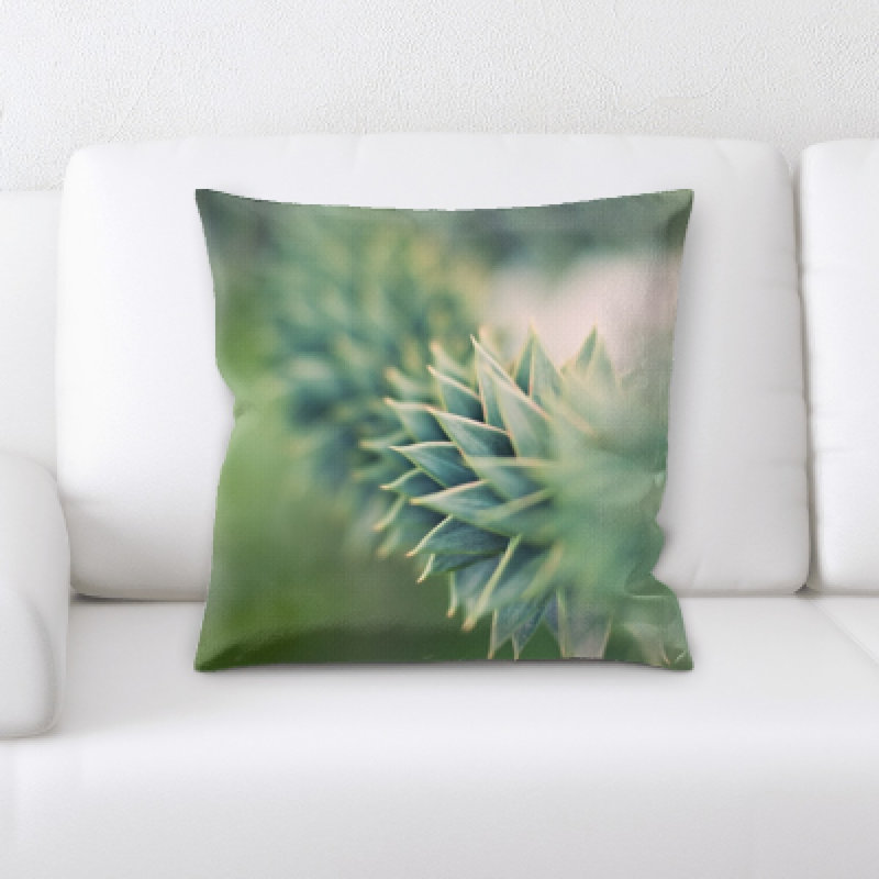 Microsuede Throw Pillow
