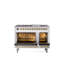 ILVE Nostalgie II, cuisinière à double combustible de 48 po, 8 brûleurs, plaque chauffante-812063141-812063140