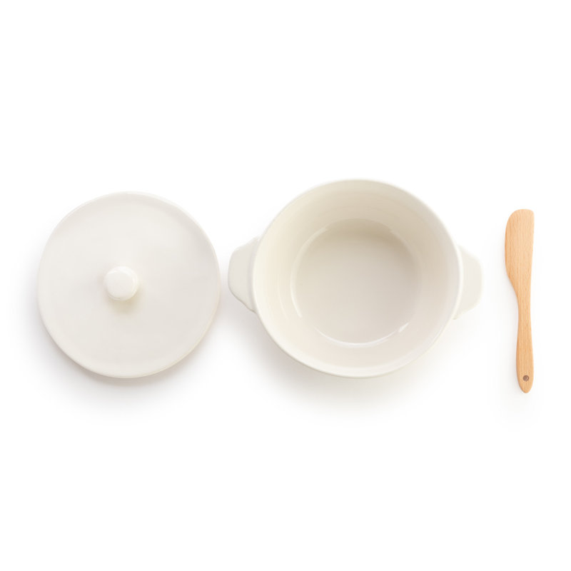 DEMDACO Stoneware Soup Pot