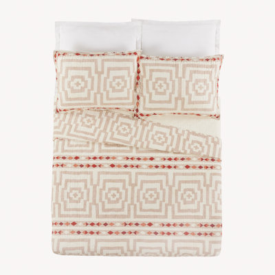 Hypnotic 100% Cotton Boho Lightweight Quilt Set
