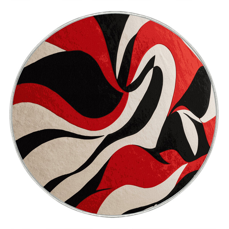 Twilight Blaze Rug, Round 8'