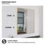 Miroir de salle de bain mural douillet l 24 po x H 30 po Cozy-943716795-943716798