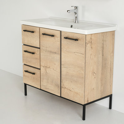 Meuble-lavabo autoportant 40 po Desert