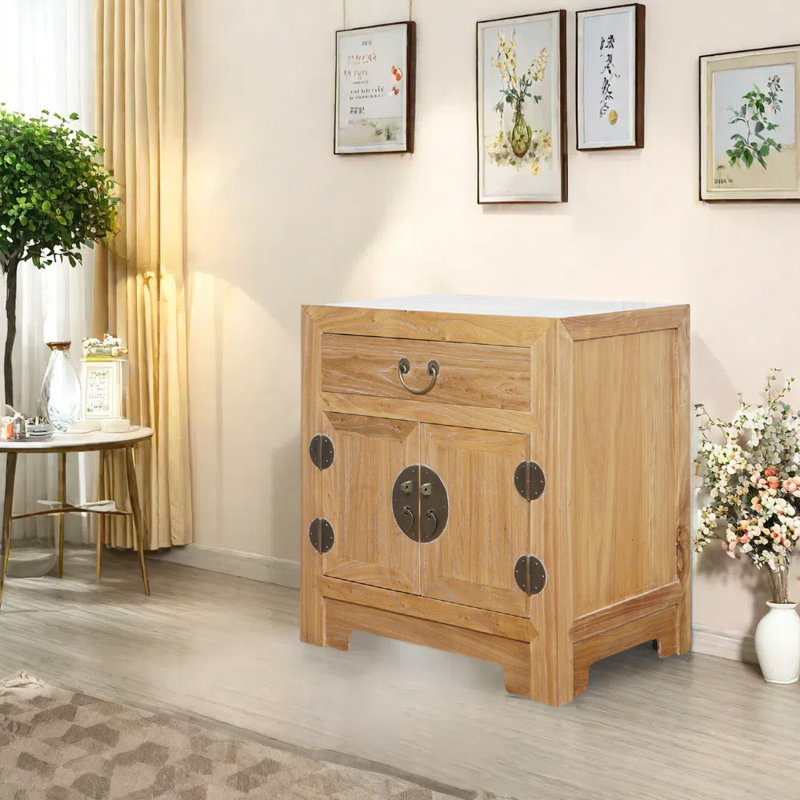 Console rétro, Bois brun