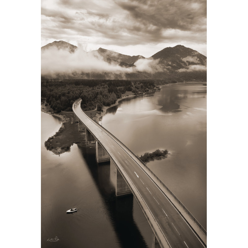 This Way To The Mountains, H 18 po x l 12 po, Non, Toile tendue