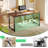 Spacious Computer Desk With Sturdy Metal Frame For Home Offices, Offering A Modern And Functional Workspace