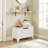 30 Inch White Wooden Storage Bench with Lid – Multi-Functional Shoe Bench, Blanket Chest & Toy Box for Entryway, Bedroom, or Living Room-1897219105-1941910762