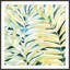 «Sunlit Palms I» par Grace Popp - peinture encadrée-1744639863-1632901839