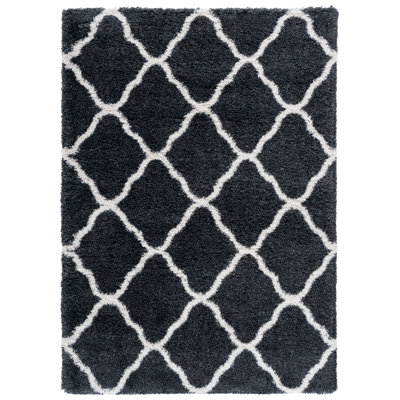 Darrold Hudson Shag Performance Geometric Rug