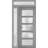 Front Exterior Prehung FiberGlass Door Frosted Glass / Manux 8002 White Silk / Side and Top Exterior Window / Office Commercial and Residential Doors Entrance Patio Garage-W36+16" x H80+14"-Right-hand Inswing-98196320-98196325-98196330