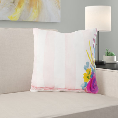 Coussin décoratif floral Tadashi